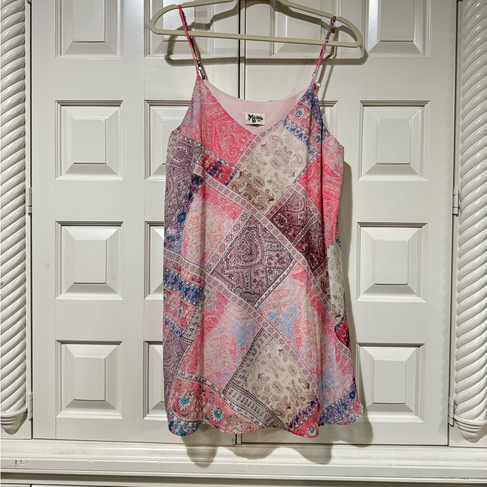 Show Me Your Mumu Pink Paisley Dress